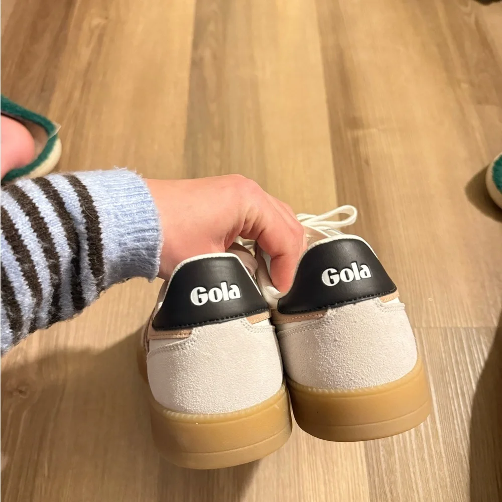 Gola White and Brown Sneakers - Picture 10 of 10